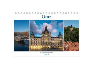 9783435359110 - Graz im Auge des Fotografen (Tischkalender 2025 DIN A5 quer) CALVENDO Monatskalender