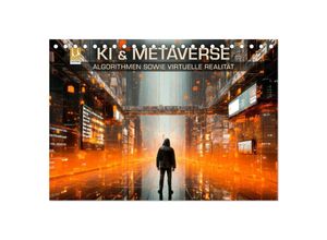 9783435359141 - KI UND METAVERSE Algorithmen sowie virtuelle Realität (Tischkalender 2025 DIN A5 quer) CALVENDO Monatskalender