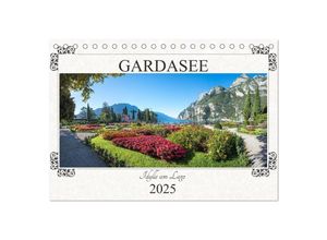 9783435359196 - Gardasee - Idylle am Lago 2025 (Tischkalender 2025 DIN A5 quer) CALVENDO Monatskalender