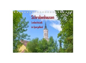 9783435359264 - Schrobenhausen - Lenbachstadt im Spargelland (Tischkalender 2025 DIN A5 quer) CALVENDO Monatskalender