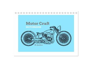 9783435359400 - Motor Craft Motorräder (Tischkalender 2025 DIN A5 quer) CALVENDO Monatskalender