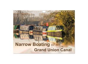 9783435361748 - Narrow Boating auf dem Grand Union Canal (Wandkalender 2025 DIN A4 quer) CALVENDO Monatskalender