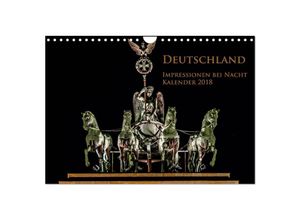 9783435364138 - Deutschland Impressionen bei Nacht (Wandkalender 2025 DIN A4 quer) CALVENDO Monatskalender