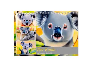 9783435364169 - Der Koala 2025 Aschgrauer Beutelbär (Tischkalender 2025 DIN A5 quer) CALVENDO Monatskalender