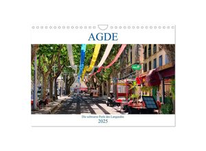 9783435364329 - Agde - die schwarze Perle des Languedoc (Wandkalender 2025 DIN A4 quer) CALVENDO Monatskalender