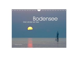 9783435366323 - Drei Länder ein See - Bodensee (Wandkalender 2025 DIN A4 quer) CALVENDO Monatskalender