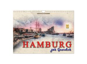 9783435368877 - Hamburg für Genießer (Wandkalender 2025 DIN A4 quer) CALVENDO Monatskalender