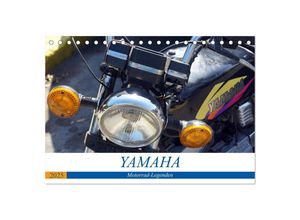 9783435371327 - YAMAHA - Motorrad-Legenden (Tischkalender 2025 DIN A5 quer) CALVENDO Monatskalender