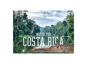 9783435371426 - Natur pur Costa Rica (Tischkalender 2025 DIN A5 quer) CALVENDO Monatskalender