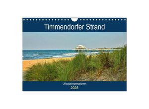 9783435371471 - Timmendorfer Strand - Urlaubsimpressionen (Wandkalender 2025 DIN A4 quer) CALVENDO Monatskalender