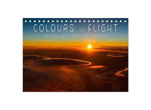 9783435372478 - Colours of Flight - Stimmungen über den Wolken (Tischkalender 2025 DIN A5 quer) CALVENDO Monatskalender