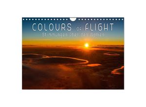 9783435373833 - Colours of Flight - Stimmungen über den Wolken (Wandkalender 2025 DIN A4 quer) CALVENDO Monatskalender