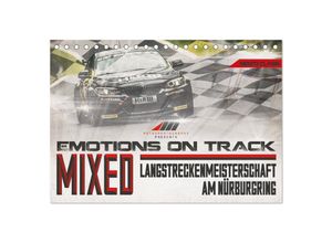 9783435375004 - Emotions on Track - Langstreckenmeisterschaft am Nürburgring - Mixed (Tischkalender 2025 DIN A5 quer) CALVENDO Monatskalender