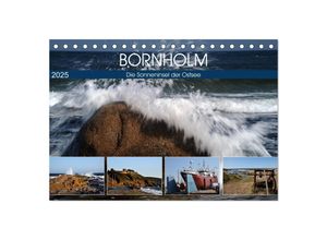 9783435376292 - Bornholm - Sonneninsel der Ostsee (Tischkalender 2025 DIN A5 quer) CALVENDO Monatskalender