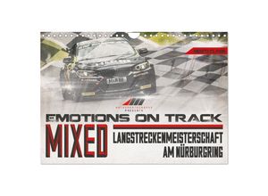 9783435376438 - Emotions on Track - Langstreckenmeisterschaft am Nürburgring - Mixed (Wandkalender 2025 DIN A4 quer) CALVENDO Monatskalender