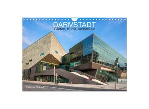 9783435376483 - Darmstadt - Gärten Kunst Architektur (Wandkalender 2025 DIN A4 quer) CALVENDO Monatskalender