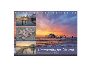 9783435378425 - Timmendorfer Strand - Urlaubsparadies an der Ostsee (Tischkalender 2025 DIN A5 quer) CALVENDO Monatskalender