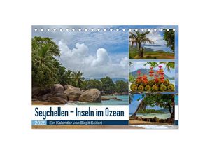 9783435378593 - Seychellen - Inseln im Ozean (Tischkalender 2025 DIN A5 quer) CALVENDO Monatskalender