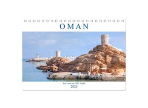 9783435378999 - Oman - Ein Land aus 1001 Nacht (Tischkalender 2025 DIN A5 quer) CALVENDO Monatskalender