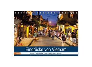 9783435379019 - Eindrücke von VIETNAM 2025 by Till Brühne 2025 (Tischkalender 2025 DIN A5 quer) CALVENDO Monatskalender