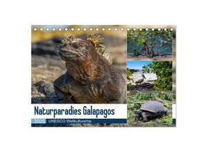 9783435379750 - Naturparadies Galapagos - UNESCO Weltkulturerbe (Tischkalender 2025 DIN A5 quer) CALVENDO Monatskalender