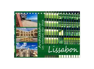 9783435380152 - Architektur im Wandel der Zeit - Lissabon (Tischkalender 2025 DIN A5 quer) CALVENDO Monatskalender