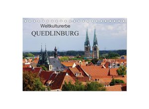 9783435386147 - Weltkulturerbe Quedlinburg (Tischkalender 2025 DIN A5 quer) CALVENDO Monatskalender