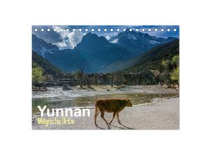 9783435386482 - Yunnan - Magische Orte (Tischkalender 2025 DIN A5 quer) CALVENDO Monatskalender