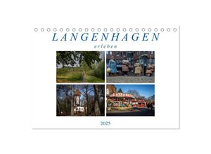 9783435387496 - Langenhagen erleben (Tischkalender 2025 DIN A5 quer) CALVENDO Monatskalender