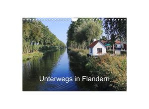 9783435388318 - Unterwegs in Flandern (Wandkalender 2025 DIN A4 quer) CALVENDO Monatskalender