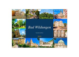 9783435388509 - Bad Wildungen Kurstadt mit Herz (Wandkalender 2025 DIN A4 quer) CALVENDO Monatskalender