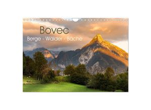 9783435388530 - Bovec Berge - Wälder - Bäche (Wandkalender 2025 DIN A4 quer) CALVENDO Monatskalender