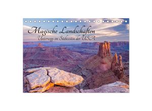 9783435388783 - Magische Landschaften - Unterwegs im Südwesten der USA (Tischkalender 2025 DIN A5 quer) CALVENDO Monatskalender