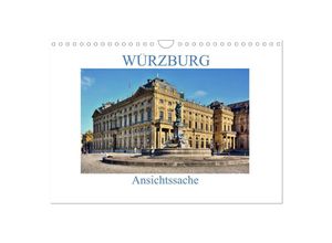 9783435389070 - Würzburg - Ansichtssache (Wandkalender 2025 DIN A4 quer) CALVENDO Monatskalender