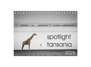 9783435390007 - spotlight tansania (Tischkalender 2025 DIN A5 quer) CALVENDO Monatskalender