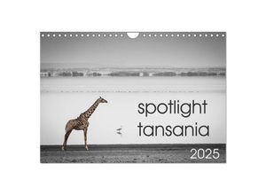 9783435391240 - spotlight tansania (Wandkalender 2025 DIN A4 quer) CALVENDO Monatskalender