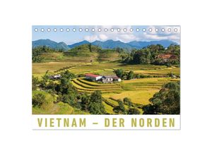 9783435393534 - Vietnam - Der Norden (Tischkalender 2025 DIN A5 quer) CALVENDO Monatskalender