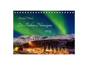 9783435393756 - Die Farben Norwegens (Tischkalender 2025 DIN A5 quer) CALVENDO Monatskalender