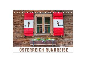 9783435395613 - Österreich Rundreise (Tischkalender 2025 DIN A5 quer) CALVENDO Monatskalender