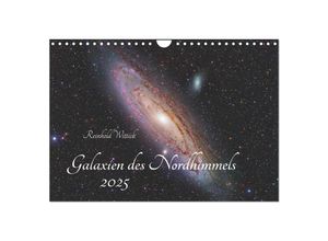 9783435396153 - Galaxien des Nordhimmels (Wandkalender 2025 DIN A4 quer) CALVENDO Monatskalender