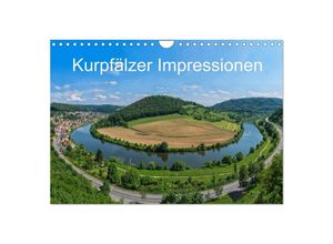 9783435396191 - Kurpfälzer Impressionen (Wandkalender 2025 DIN A4 quer) CALVENDO Monatskalender