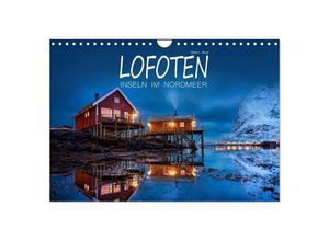 9783435398461 - Lofoten - Inseln im Nordmeer (Wandkalender 2025 DIN A4 quer) CALVENDO Monatskalender