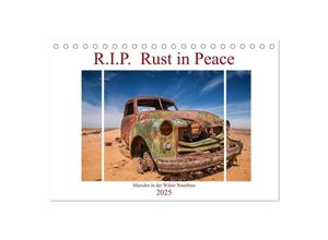 9783435398515 - RIP Rust in Peace - Marodes in der Wüste Namibias (Tischkalender 2025 DIN A5 quer) CALVENDO Monatskalender