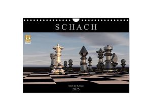 9783435398614 - SCHACH - Spiel der Könige (Wandkalender 2025 DIN A4 quer) CALVENDO Monatskalender