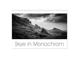 9783435398812 - Skye in Monochrom (Wandkalender 2025 DIN A4 quer) CALVENDO Monatskalender