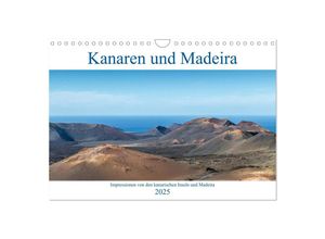 9783435398928 - Kanaren und Madeira (Wandkalender 2025 DIN A4 quer) CALVENDO Monatskalender