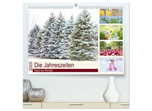 9783435440030 - Die Jahreszeiten Magie des Wandels (hochwertiger Premium Wandkalender 2025 DIN A2 quer) Kunstdruck in Hochglanz