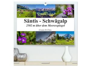 9783435446179 - Säntis - Schwägalp (hochwertiger Premium Wandkalender 2025 DIN A2 quer) Kunstdruck in Hochglanz