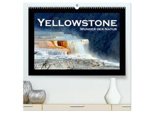 9783435446568 - Yellowstone - Wunder der Natur (hochwertiger Premium Wandkalender 2025 DIN A2 quer) Kunstdruck in Hochglanz