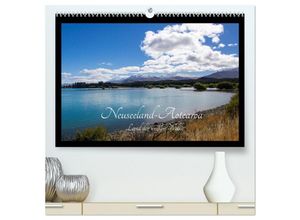 9783435447077 - Neuseeland-Aotearoa Land der weißen Wolke (hochwertiger Premium Wandkalender 2025 DIN A2 quer) Kunstdruck in Hochglanz